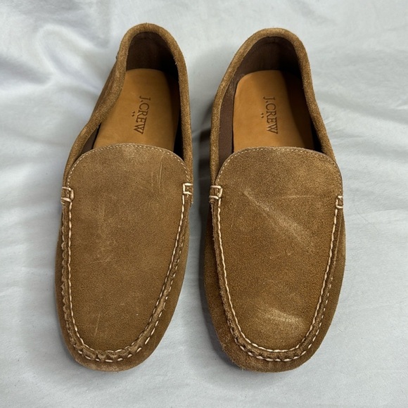 J. Crew Factory Suede Driving Loafers - Picture 2 of 10